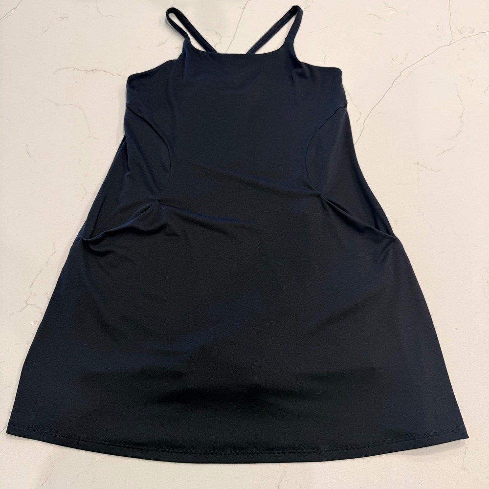 All in Motion Girls Black Active Dress with Built-in Shorts XL 14 Pockets